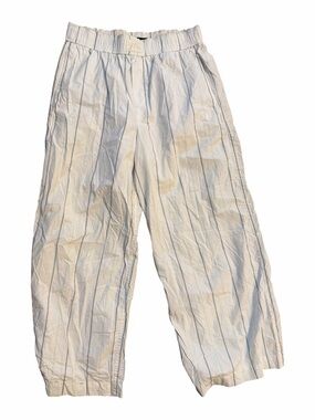 JCrew Wide Leg PJ pant in terrace striped